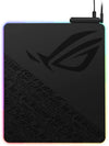 ASUS ROG Balteus Qi Vertical Gaming Mouse Pad with Wireless Qi Charging Zone, Hard Micro-Textured Gaming Surface, USB Pass-Through, Aura Sync RGB Lighting and Non-Slip Base (12.6” X 14.6”)