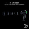 Razer Hammerhead True Wireless (2nd Gen) Bluetooth Gaming Earbuds: Chroma RGB Lighting -60ms Low-Latency- Active Noise Cancellation - Dual Environmental Noise Cancelling Microphone (Classic Black)