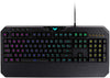 ASUS Mechanical Membrane RGB PC Gaming Keyboard - TUF K5 | Programmable Onboard Memory | Dedicated Media Controls, Aura Sync RGB Lighting | Spill, Sweat & Abrasion Resistant - Highly Durable | Black