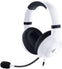 Razer Headset Kaira X Wired Headset for Xbox Series X|S, Xbox One, PC, Mac & Mobile Devices: Triforce 50mm Drivers - HyperClear Cardioid Mic - Flowknit Memory Foam Ear Cushions - On-Headset Controls - White