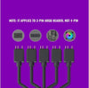 Cooler Master 1-to-5 ARGB Splitter Cable / 5V - Support 3-pin Addressable RGB - LED Sync Cable for MasterFan/MasterLiquid ARGB Series Support(ARGB 1-to-5 Splitter)