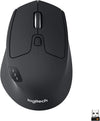 Logitech M720 Triathlon Multi-Device Wireless Mouse, 1000 DPI, 8 Buttons, 2-Year Battery (Black)