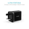 Anker PowerPort 2 24W USB Wall Charger with PowerIQ (Black)