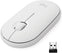 Logitech Mouse Pebble M350 Wireless Mouse with Bluetooth or USB - Silent, Slim Computer Mouse with Quiet Click for iPad, Laptop, Notebook, PC and Mac - (White)