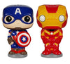 Funko Marvel Captain America and Iron Man Pop! Salt and Pepper Shaker Set