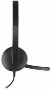 Logitech Headset H340 USB Headset for Internet Calls and Music - Black