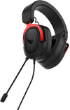 ASUS TUF H3 Gaming Headset H3 – Discord, TeamSpeak Certified |7.1 Surround Sound | Gaming Headphones with Boom Microphone for PC, Playstation 4, Nintendo Switch, Xbox One (Red)