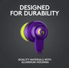 Logitech Earphones G333 Wired in Ear Earphones with Mic (Purple)
