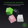 Razer Keycap Doubleshot PBT Upgrade Set for Mechanical & Optical Keyboards: Compatible with Standard 104/105 US and UK layouts - Razer Green