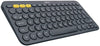 Logitech Keyboard K380 Wireless Multi-Device for Windows, Apple iOS, Apple TV Android or Chrome, Bluetooth, Compact Space-Saving Design, PC/Mac/Laptop/Smartphone/Tablet - (Graphite)