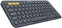 Logitech Keyboard K380 Wireless Multi-Device for Windows, Apple iOS, Apple TV Android or Chrome, Bluetooth, Compact Space-Saving Design, PC/Mac/Laptop/Smartphone/Tablet - (Graphite)
