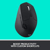 Logitech M720 Triathlon Multi-Device Wireless Mouse, 1000 DPI, 8 Buttons, 2-Year Battery (Black)