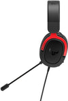 ASUS TUF H3 Gaming Headset H3 – Discord, TeamSpeak Certified |7.1 Surround Sound | Gaming Headphones with Boom Microphone for PC, Playstation 4, Nintendo Switch, Xbox One (Red)