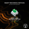 Razer Keyboard BlackWidow V3 Mechanical Gaming Keyboard: Green Mechanical Switches - Tactile & Clicky - Chroma RGB Lighting - Compact Form Factor - Programmable Macros - Halo Infinite