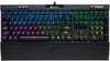 Corsair Keyboard K70 RGB MK.2 Rapidfire Mechanical Gaming Keyboard - USB Passthrough & Media Controls - Fastest & Linear - Cherry MX Speed - RGB LED Backlit