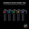 Razer Hammerhead True Wireless (2nd Gen) Bluetooth Gaming Earbuds: Chroma RGB Lighting -60ms Low-Latency- Active Noise Cancellation - Dual Environmental Noise Cancelling Microphone (Classic Black)