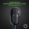 Razer Microphone Seiren Mini USB Streaming Microphone: Precise Supercardioid Pickup Pattern - Professional Recording Quality - Ultra-Compact Build - Heavy-Duty Tilting Stand - Shock Resistant - (Black)