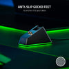 Razer Mouse Charging Dock Chroma: Magnetic Dock with Charge Status RGB Lighting - Anti-Slip Gecko Feet - Powered by Razer Chroma - Classic Black