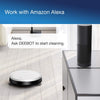 ECOVACS DEEBOT 501 Smart Robotic Vacuum Cleaner Max Model for All Floor Types with Wi-Fi Connectivity, Selective Cleaning Modes, 120 min working time,Compatible with Alexa
