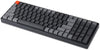 Keychron K4 Wireless Bluetooth/USB Wired Gaming Mechanical Keyboard, Compact 100 Keys RGB LED Backlit Gateron N-Key Rollover, Aluminum Frame for Mac Windows, Version 2 (Brown Switch) (K4C3)