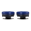 KontrolFreek Performance Thumbsticks Omni for Playstation 4 (PS4) and Playstation 5 (PS5), 2 Low-Rise Concave (Blue)