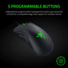 Razer Mouse DeathAdder Essential Gaming Mouse: 6400 DPI Optical Sensor - 5 Programmable Buttons - Mechanical Switches - Rubber Side Grips - (Black)
