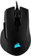 Corsair Mouse Ironclaw RGB - FPS and MOBA Gaming Mouse - 18,000 DPI Optical Sensor - Backlit RGB LED, Black