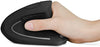 Anker Mouse 2.4G Wireless Vertical Ergonomic Optical Mouse, 800/1200/1600 DPI, 5 Buttons for Laptop, Desktop, PC, Macbook - (Black)