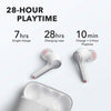 Anker Soundcore Liberty Air 2 Wireless Earbuds, Diamond-Inspired Drivers, Bluetooth Earphones, 4 Mics, Noise Reduction, 28H Playtime, HearID, Bluetooth 5, Wireless Charging (White)