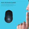 Logitech M331 SILENT PLUS Wireless Mouse Black Color