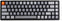 Keychron K6 68-Key Wireless Bluetooth/USB Wired Gaming Mechanical Keyboard, Compact 65% Layout RGB LED Backlit N-Key Rollover Aluminum Frame, Gateron (Red Switch) (K6Q1)