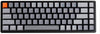 Keychron K6 68-Key Wireless Bluetooth/USB Wired Gaming Mechanical Keyboard, Compact 65% Layout RGB LED Backlit N-Key Rollover Aluminum Frame for Mac Windows, Optical (Red Switch) (K6T1)