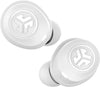 JLab JBuds Air True Wireless Signature Bluetooth Earbuds + Charging Case - White - IP55 Sweat Resistance - Bluetooth 5.0 Connection