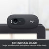 Logitech Webcam C505 720p HD webcam with long-range mic