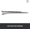 Logitech Keyboard K800 Wireless Illuminated Keyboard — Backlit Keyboard, Fast-Charging, Dropout-Free 2.4GHz Connection