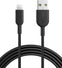Anker Powerline+ II USB-A to Lightning Cable (6ft) Black