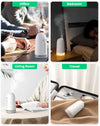 UGreen Mini Humidifier, 400ml Portable Cool Mist Humidifiers Super Quiet USB Desktop Humidifier with 2 Mist Modes, Auto Shut-Off