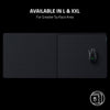 Razer Mouse Mat Strider Hybrid with a Soft Base & Smooth Glide: Firm Gliding Surface - Anti-Slip Base - Rollable & Portable - Anti-Fraying Stitched Edges - Water-Resistant - XX Large