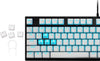 Corsair Keycap PBT Double-Shot PRO Keycap Mod Kit – Double-Shot PBT Keycaps – Standard Bottom Row – Textured Surface - (Arctic White)