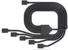 Cooler Master 1-to-5 ARGB Splitter Cable / 5V - Support 3-pin Addressable RGB - LED Sync Cable for MasterFan/MasterLiquid ARGB Series Support(ARGB 1-to-5 Splitter)