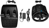 Logitech Racing Wheel G923 with Pedals for PS 5, PS4 and PC featuring TRUEFORCE up to 1000 Hz Force Feedback, Responsive Pedal, Dual Clutch Launch Control, and Genuine Leather Wheel Cover