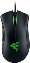 Razer Mouse DeathAdder Essential Gaming Mouse: 6400 DPI Optical Sensor - 5 Programmable Buttons - Mechanical Switches - Rubber Side Grips - (Black)