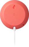 Google Nest Mini (2nd Generation) Smart Speaker UK Plug - Coral