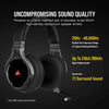 Corsair Headset Virtuoso RGB Wireless Gaming Headset - High-Fidelity 7.1 Surround Sound w/Broadcast Quality Microphone - Memory Foam Earcups - 20 Hour Battery Life - Works with PC, PS5, PS4 (Carbon)