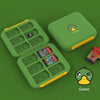 IINE NSW Game Card Case 6+6 Magnetic Auto-Close (Green Duck) (L479)