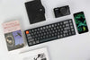 Keychron K6 68-Key Wireless Bluetooth/USB Wired Gaming Mechanical Keyboard, Compact 65% Layout RGB LED Backlit N-Key Rollover Aluminum Frame, Gateron (Brown Switch) (K6Q3)
