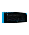 Logitech Keyboard G810 Orion Spectrum RGB Mechanical Gaming Keyboard – Easy-Access Media Control, Backlit Multicolor LED, Romer-G Mechanical Key Switches