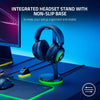 Razer Headset Base Station V2 Chroma: Chroma RGB Lighting - Non-Slip Rubber Base - Designed for Gaming Headsets - Classic Black, 4.73 x 4.73 x 11.03 inches