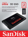 SanDisk SSD Ultra 3D 2TB NAND SATA III - 2.5-inch Solid State Drive - DSSDH3-2T00-G25