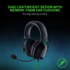Razer Headset BlackShark V2 X Gaming Headset: 7.1 Surround Sound - 50mm Drivers - Memory Foam Cushion - PC